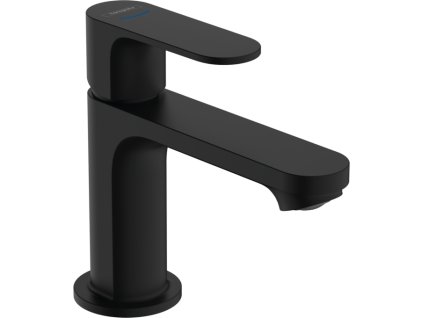Hansgrohe Rebris S stojánkový ventil 80 s páčkovou rukojetí pro studenou nebo předem nastavenou vodu bez odtokové soupravy, matná černá 72503670