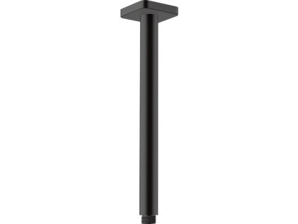 Hansgrohe Vernis Shape Přívod od stropu 30 cm, matná černá 26407670
