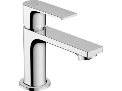 Hansgrohe Rebris E páková umyvadlová baterie 80 CoolStart EcoSmart+ s odtokovou soupravou s táhlem, chrom 72587000
