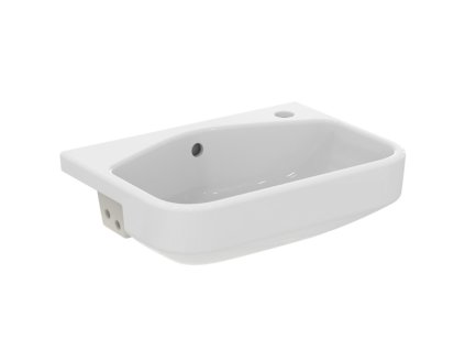 Ideal Standard i.life S - Umyvadlo polozápustné 500x360 mm, s přepadem, s otvorem vpravo, bílá T458801