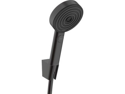 Hansgrohe Pulsify Select S Sada se sprchovým držákem 105 3jet Relaxation se sprchovou hadicí 125 cm, matná černá 24302670