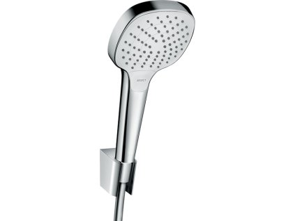 Hansgrohe Croma Select E sada se sprchovým držákem Vario se sprchovou hadicí 125 cm, bílá/chrom 26425400