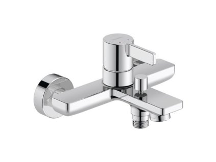 Duravit D-Neo - Vanová páková baterie nástěnná, chrom DE5230000010