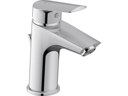Duravit No.1 - Umyvadlová páková baterie MinusFlow s odtokovou soupravou, velikost S, chrom N11012001010