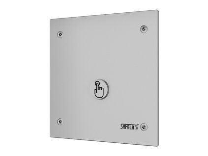 Sanela - Piezo ovládání sprchy pro jednu vodu se speciálním antivandalovým krytem, ​​24 V DC