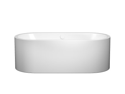 Kaldewei Meisterstück Centro Duo Oval - Volně stojící vana 1800x800 mm, včetně odpadní a přepadové soupravy s napouštěním, Perl-effekt, alpská bílá 200240413001