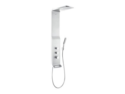 Hansgrohe Raindance Sprchový panel Lift 180 2jet na stěnu, bílá/chrom 27008400
