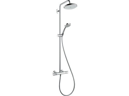 Hansgrohe Croma Showerpipe 220 1jet EcoSmart s termostatem, chrom 27188000