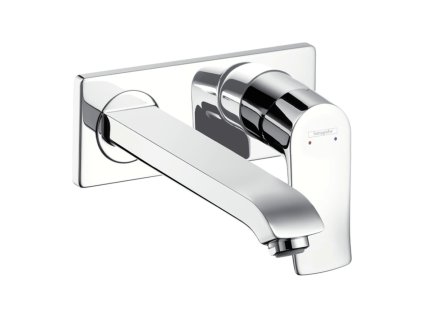 Hansgrohe Metris Páková umyvadlová baterie pod omítku, montáž na stěnu, s výtokem 225 mm, chrom 31086000