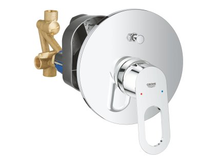 GROHE BauLoop - Páková vanová baterie, DN 15, Chrom 29081000