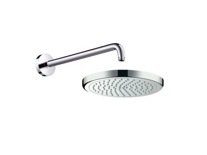 Hansgrohe Croma - Hlavová sprcha 220 1jet se sprchovým ramenem 389 mm, chrom 26464000 + 27413000