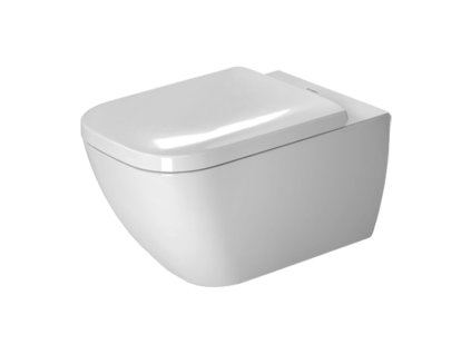 Duravit Happy D.2 - Závěsné WC Rimless®, 540x365 mm, bílá 2222090000