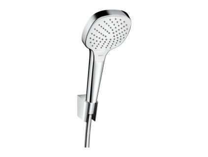 Hansgrohe Croma Select E sada se sprchovým držákem Vario se sprchovou hadicí 160 cm, bílá/chrom 26413400