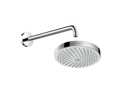 Hansgrohe Croma Select S - Hlavová sprcha 180 2jet se sprchovým ramenem 389 mm, bílá/chrom 26522400 + 27413000