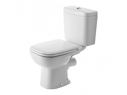 Duravit D-Code - WC kombi mísa, rovný odpad 21110900002