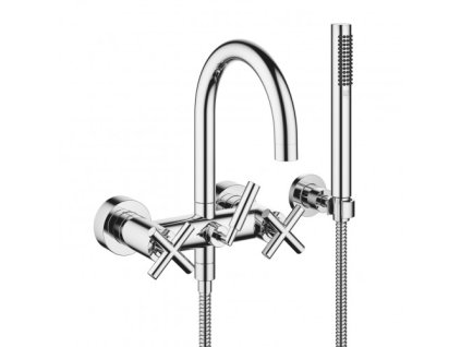 Dornbracht Tara. - Vanová baterie nástěnná s ruční sprchou, chrom 25133892-00
