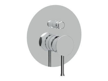 Teorema Scaccomatto - vanová baterie pod omítku, komplet, chrom 8Y010
