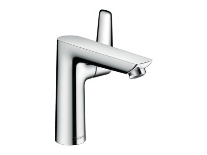 Hansgrohe Talis E Páková umyvadlová baterie 150 s odtokovou soupravou s táhlem, chrom 71754000