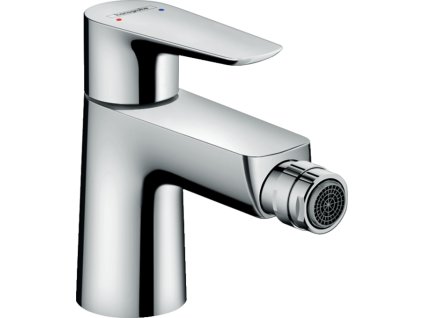 Hansgrohe Talis E Páková bidetová baterie s odtokovou soupravou s táhlem, chrom 71720000