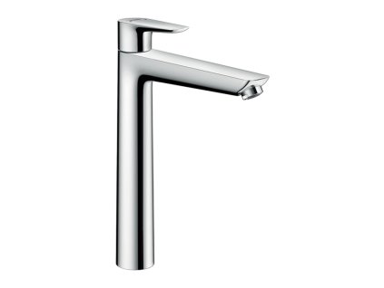 Hansgrohe Talis E Páková umyvadlová baterie 240 bez odtokové soupravy, chrom 71717000