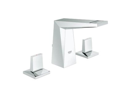 GROHE Allure Brilliant - Umyvadlová tříotvorová baterie, DN 15 velikost S, Chrom 20342000