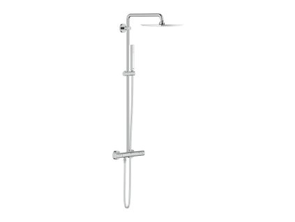 GROHE Euphoria System 230 - Sprchový systém s termostatem na zeď, Chrom 26187000