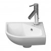 Duravit ME by Starck - rohové umývátko, 43x38 cm, 0722430000