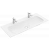 VILLEROY & BOCH Villeroy &amp; Boch FINION - Umyvadlo na skříňku, 1200x500 mm, bez přepadu, Bílá Alpin CeramicPlus 4164C1R1