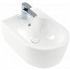 VILLEROY & BOCH Villeroy &amp; Boch AVENTO - Závěsný bidet, 370x530 mm, s přepadem, bílá alpin 54050001