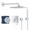 GROHE Eurocube Perfect - Sprchový set s Rainshower Mono 310 Cube, chrom 25238000