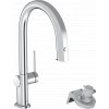 Hansgrohe Aqittura M91 - FilterSystem 210, vytahovací výtok, 1jet, sBox, chrom 76826000