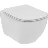 Ideal Standard Tesi - SET Závěsné WC RimLS+ + sedátko Soft-Close, bílá T536001