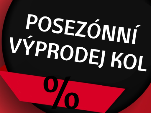 POSEZÓNNÍ VÝPRODEJ KOL