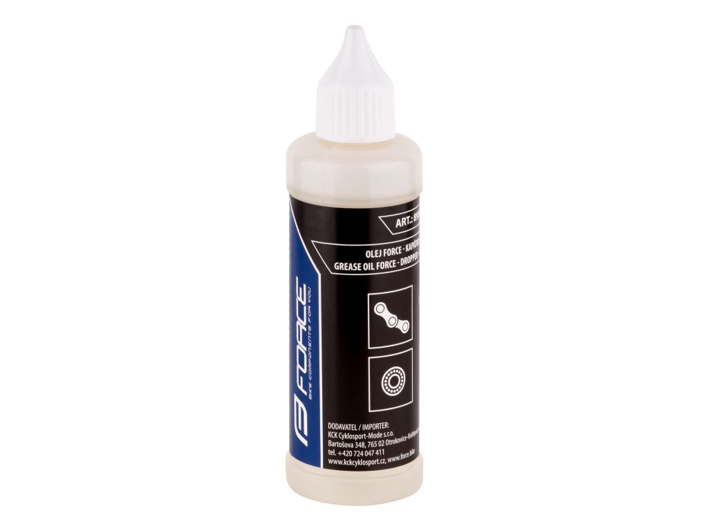 Mazivo-kapátko FORCE olej čirý, minerální, 80 ml