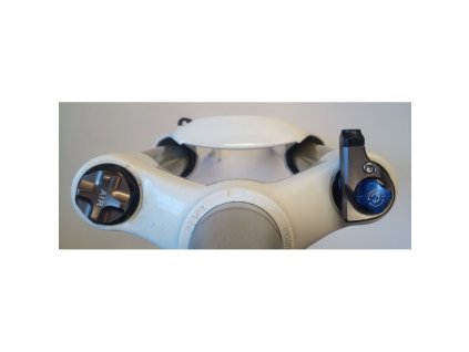 Vidlice odpr. 26" tapered Suntour AXON RL-RC 15QLC-Ti 100mm bílá