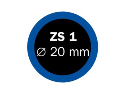 Záplaty Ferdus 20 mm ZS 1 (obsahuje 100 ks)