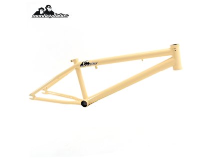Rám BMX Monkey Bikes Cornelius PRO vanilla cream