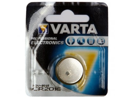 Baterie knoflíková CR 2016 Lithium Varta blistr 1 ks