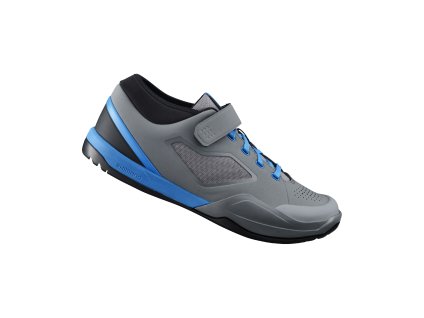 SHIMANO MTB tretry SH-AM701MG, šedá modrá, + sleva na další nákup