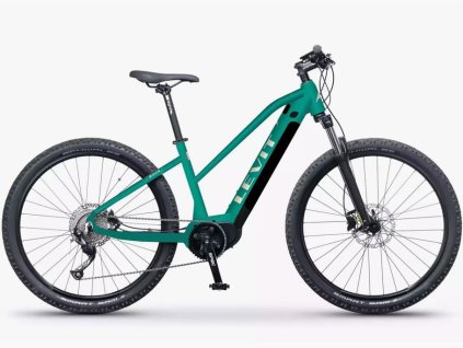 Dámské elektrokolo eMTB LEVIT MUAN MX 3 630 mid turquoise pearl, 18" (M) + sleva na další nákup