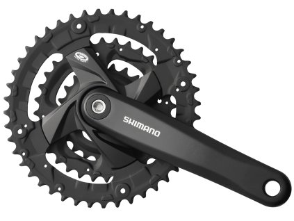 SHIMANO kliky ACERA FC-M371 4hran 3x9 170 mm 48x36x26z s krytem černé + sleva na další nákup