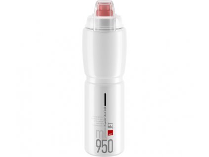ELITE láhev JET PLUS 22' čirá/červené logo, 950 ml + sleva na další nákup