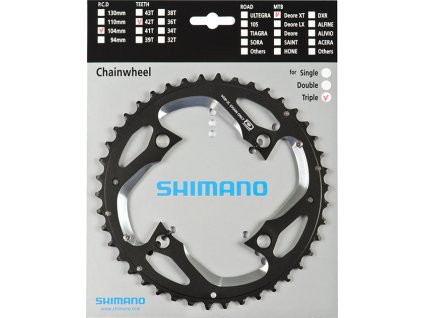 SHIMANO převodník XT FC-M780 42 z 10 spd trojpřevodník AE + sleva na další nákup