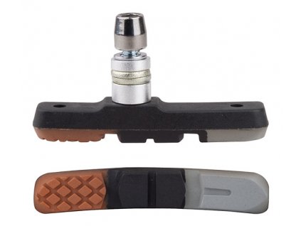Brzdové špalíky PRO-T V-brake třísměsová Color blistr + sleva na další nákup