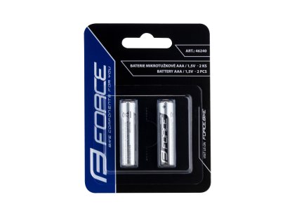 Baterie FORCE mikrotužkové AAA / 1,5V 1 x 2 ks