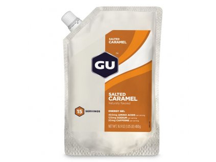 GU Energy Gel 480 g Salted Caramel - 15 dávek