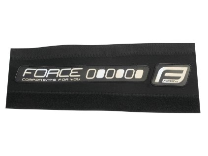 Kryt pod řetěz F RUBBER 9,5cm II. JAKOST, čer-bílý