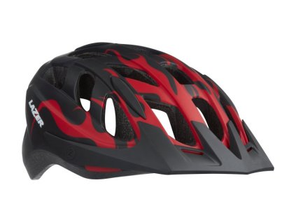 LAZER přilba J1 CE-CPSC/ červená flames + net + led
