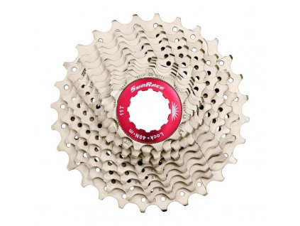 Kazeta 11sp. 11-28 SunRace CSX1 EAS METALLIC