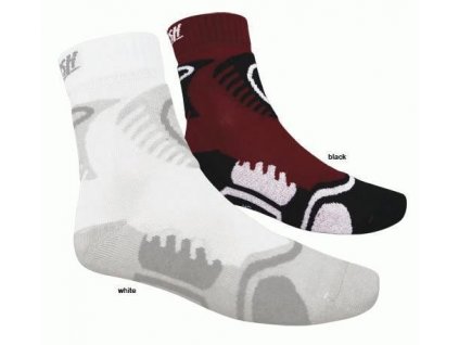 SKATE AIR SOFT ponožky black 3-4